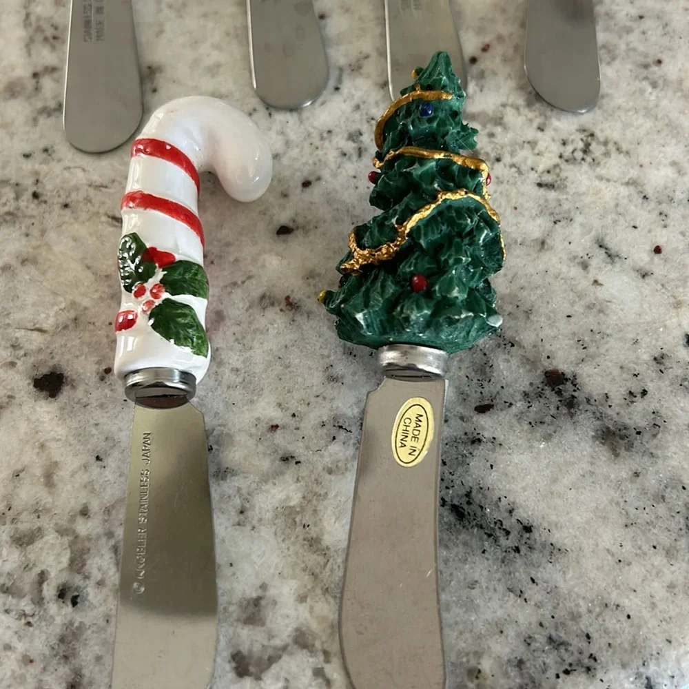 Christmas Spreader set - 6 pieces